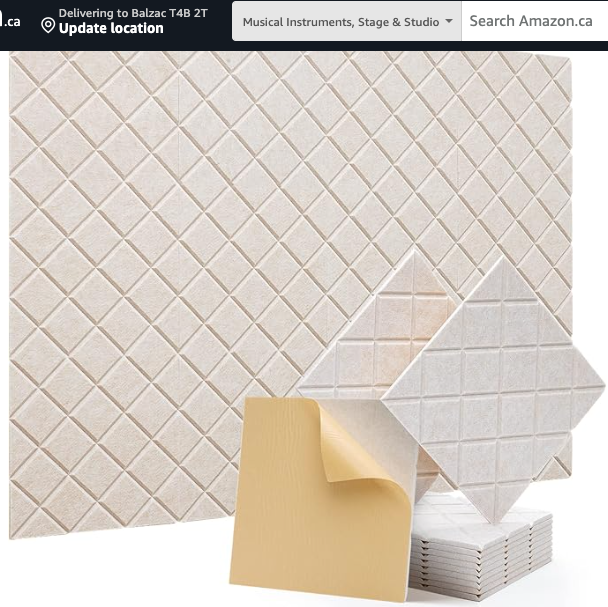 Classic Sound Absorption Panel - alternate view
